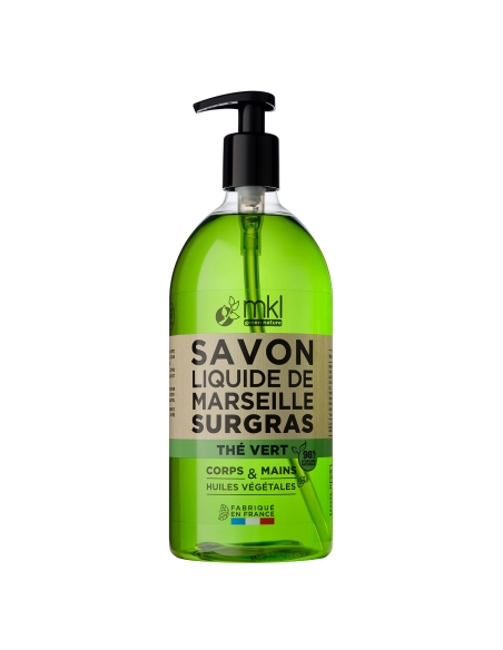 Extra-rich liquid Marseille soap - Green Tea