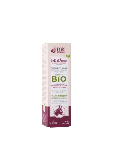 Crème Visage Lait d'Anesse certifiée COSMOS ORGANIC