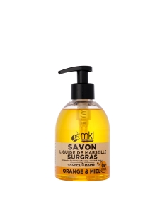 Extra-rich liquid Marseille soap - Orange and Honey