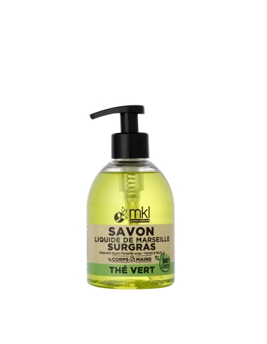 Extra-rich liquid Marseille soap - Green Tea