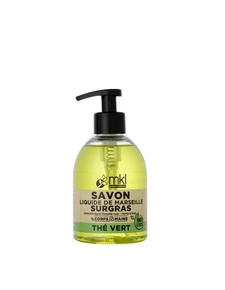 Extra-rich liquid Marseille soap - Green Tea