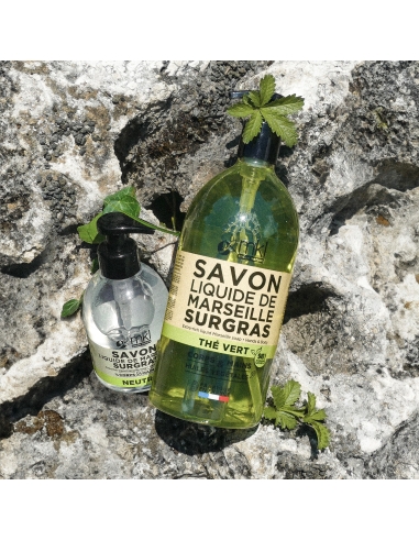 Extra-rich liquid Marseille soap - Green Tea