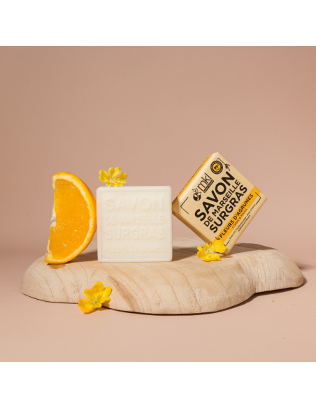 Savon de Marseille - Fleurs d'agrumes 