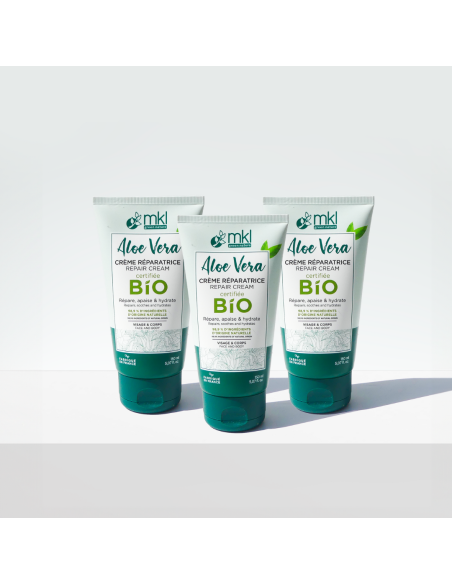 Crème Réparatrice Aloe Vera certifiée BIO