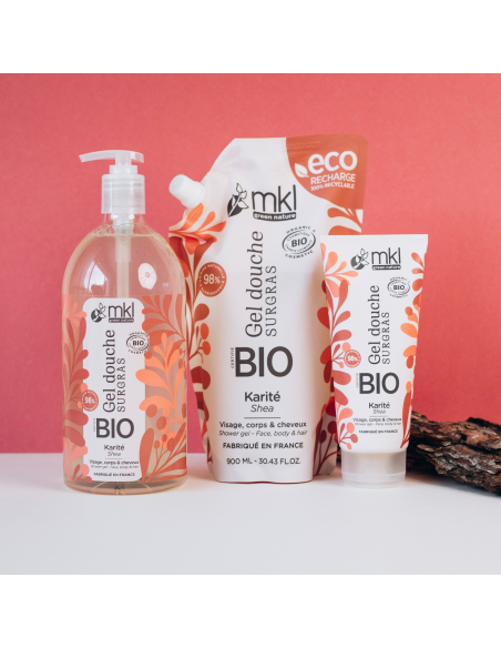 Gel douche certifié BIO 1L - Karité