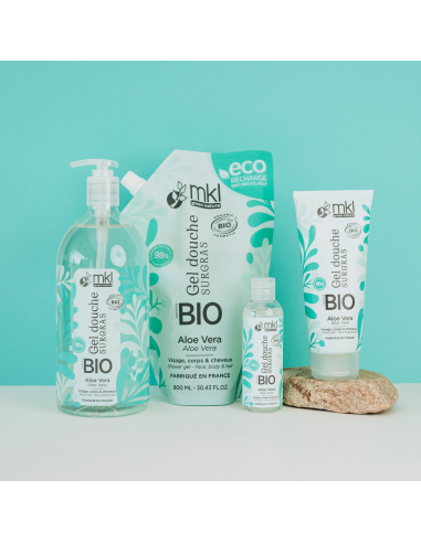 Gel douche certifié BIO 1L - Aloe vera