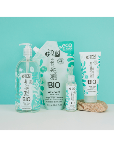 Gel douche certifié BIO 1L - Aloe vera