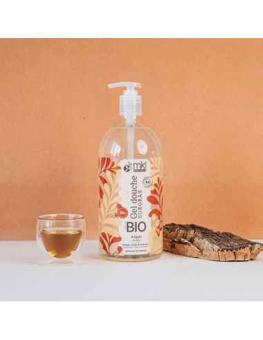 Certified organic shower gel – Argan