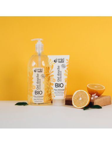 Certified organic shower gel – Orange Blossom