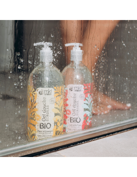 Gel douche certifié BIO 1L - Fleurs d'oranger