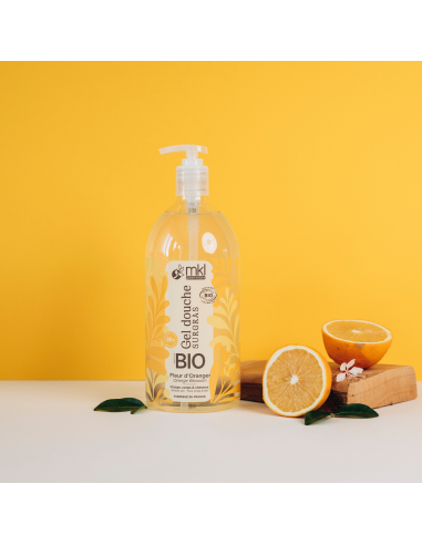 Certified organic shower gel – Orange Blossom