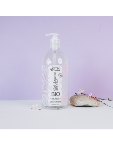 Certified organic shower – White flower