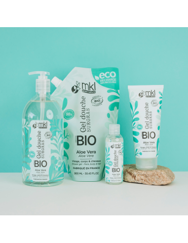 Certified organic shower gel 200 ml - Aloe Vera