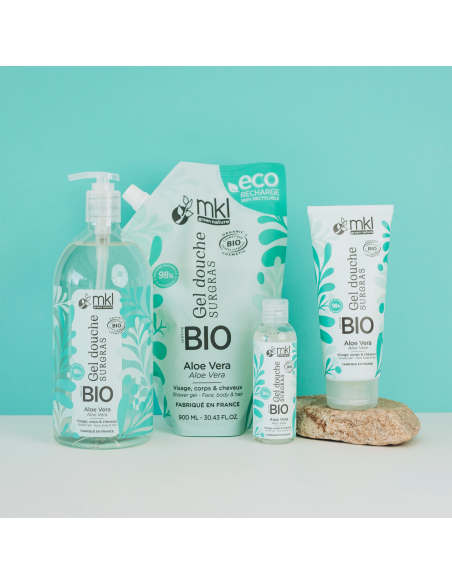 Gel douche certifié BIO 200ml - Aloe Vera
