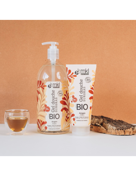 Gel douche certifié BIO 200ml - Argan