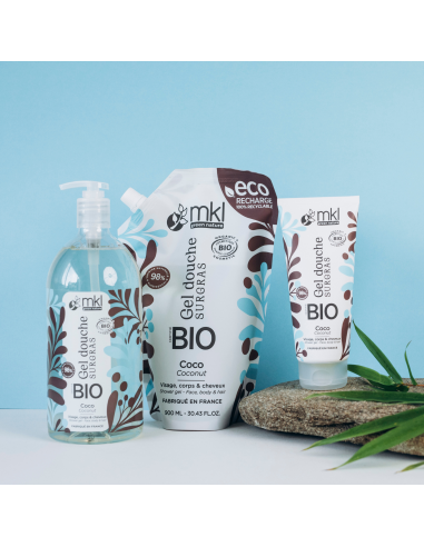 Gel douche certifié BIO 200ml - Coco