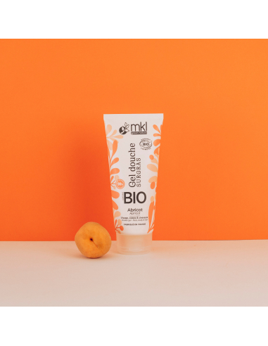 Certified organic shower gel 200 ml – Apricot