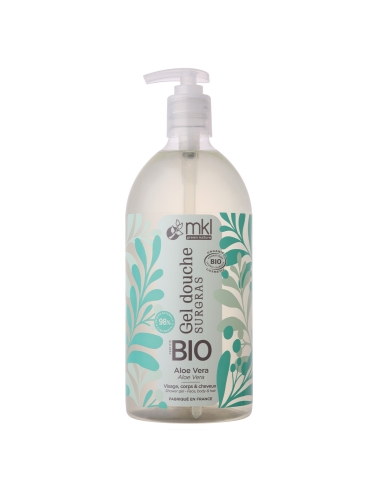 Gel douche certifié BIO 1L - Aloe vera
