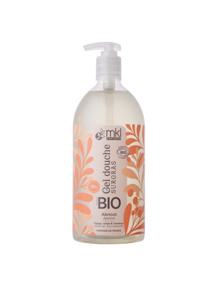 Certified organic shower gel - Apricot
