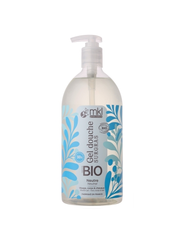 Gel douche certifié BIO 1L - Neutre