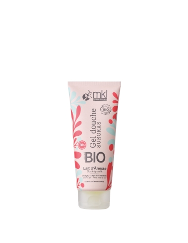 Gel douche certifié BIO 200ml - Lait d'ânesse