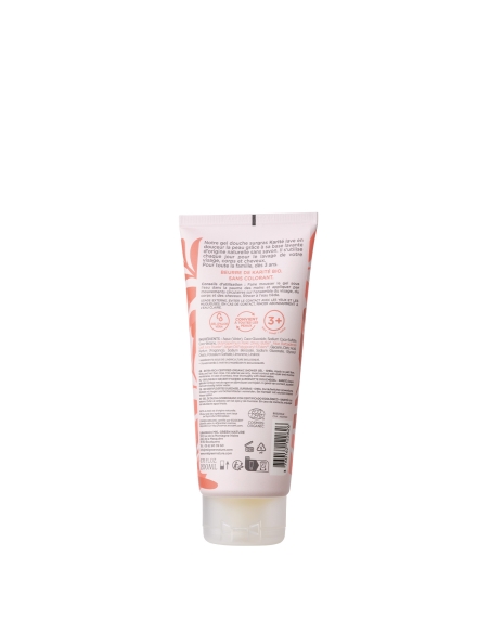 Gel douche certifié BIO 200ml - Karité