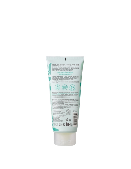 Certified organic shower gel 200 ml - Aloe Vera