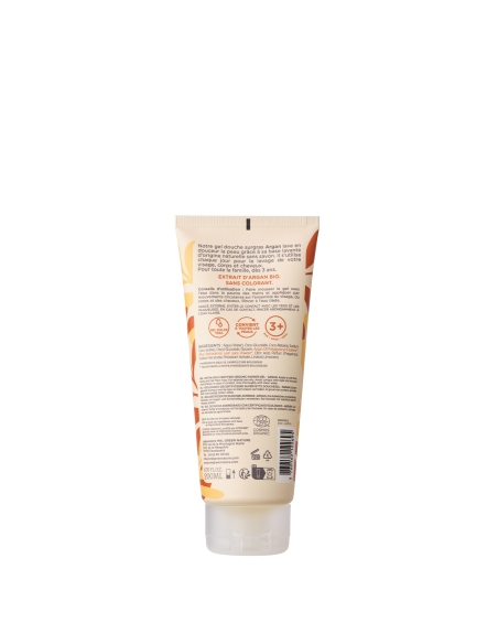 Gel douche certifié BIO 200ml - Argan