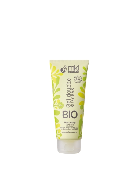 Certified organic shower gel 200 ml – Verbena
