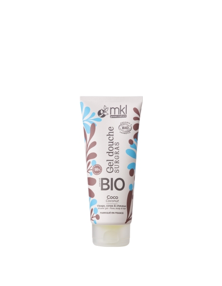 Certified organic shower gel 200 ml – Coconut