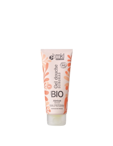 Certified organic shower gel 200 ml – Apricot