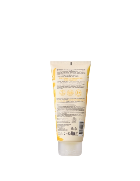 Certified organic shower gel 200 ml – Orange Blossom
