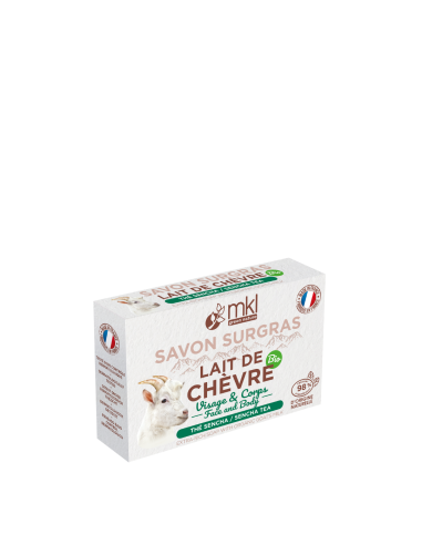 Savon au Lait de chèvre Bio 100 g - Thé sencha