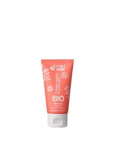 Crème mains certifiée BIO  -  Abricot
