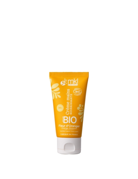 Crème mains certifiée BIO  - Fleur d'oranger