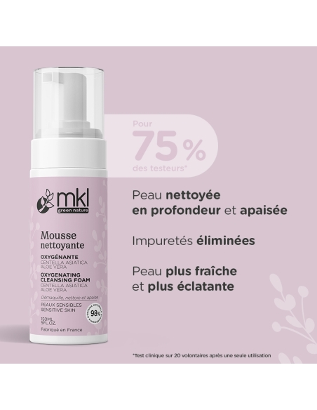 MOUSSE NETTOYANTE OXYGÉNANTE