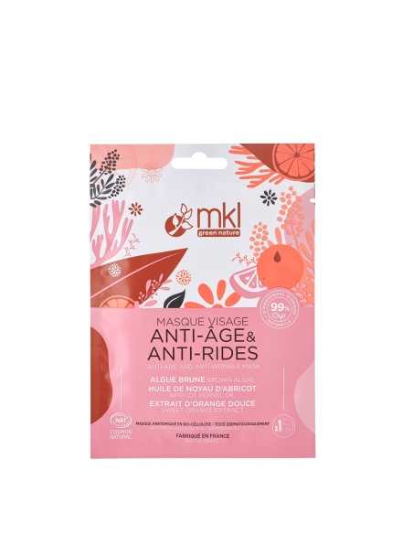 Masque Visage Anti-Âge Antirides certifié COSMOS NATURAL