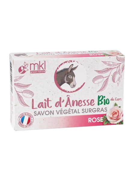 Savon Lait d'ânesse Rose 100 g