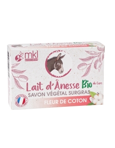 Organic Donkey’s Milk Soap 100g - Cotton Flower